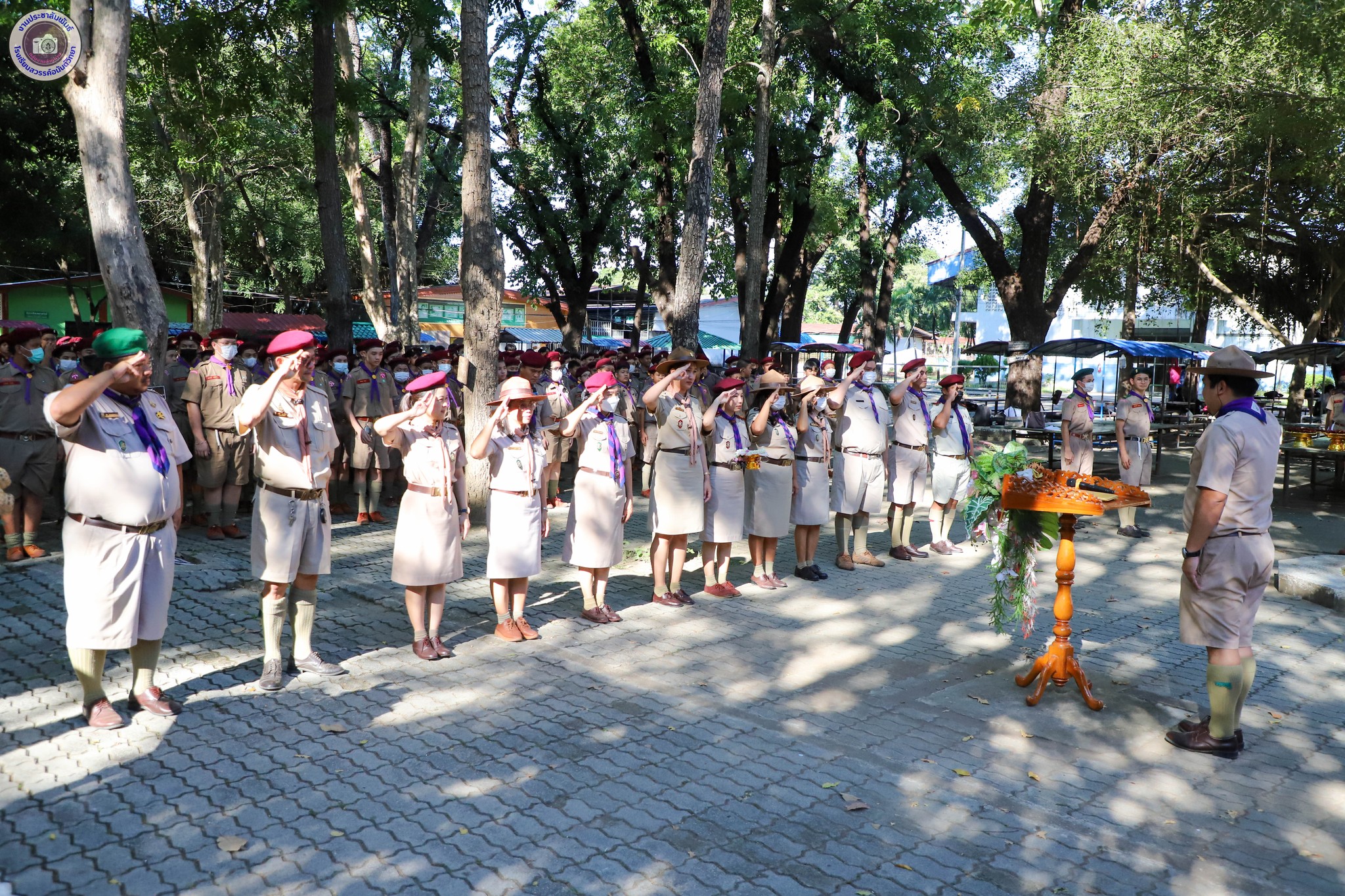 พิธีเข้าประจำกองลูกเสือสามัญรุ่นใหญ่2566
